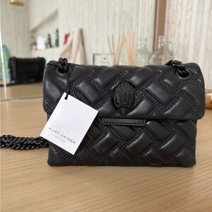 Kurt Geiger Black Kensington Quilted Women's Bag